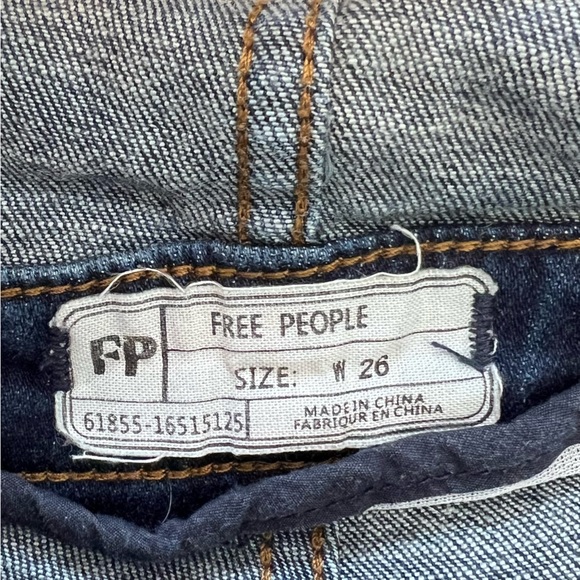 Free People Denim Skinny Overalls - Picture 5 of 10